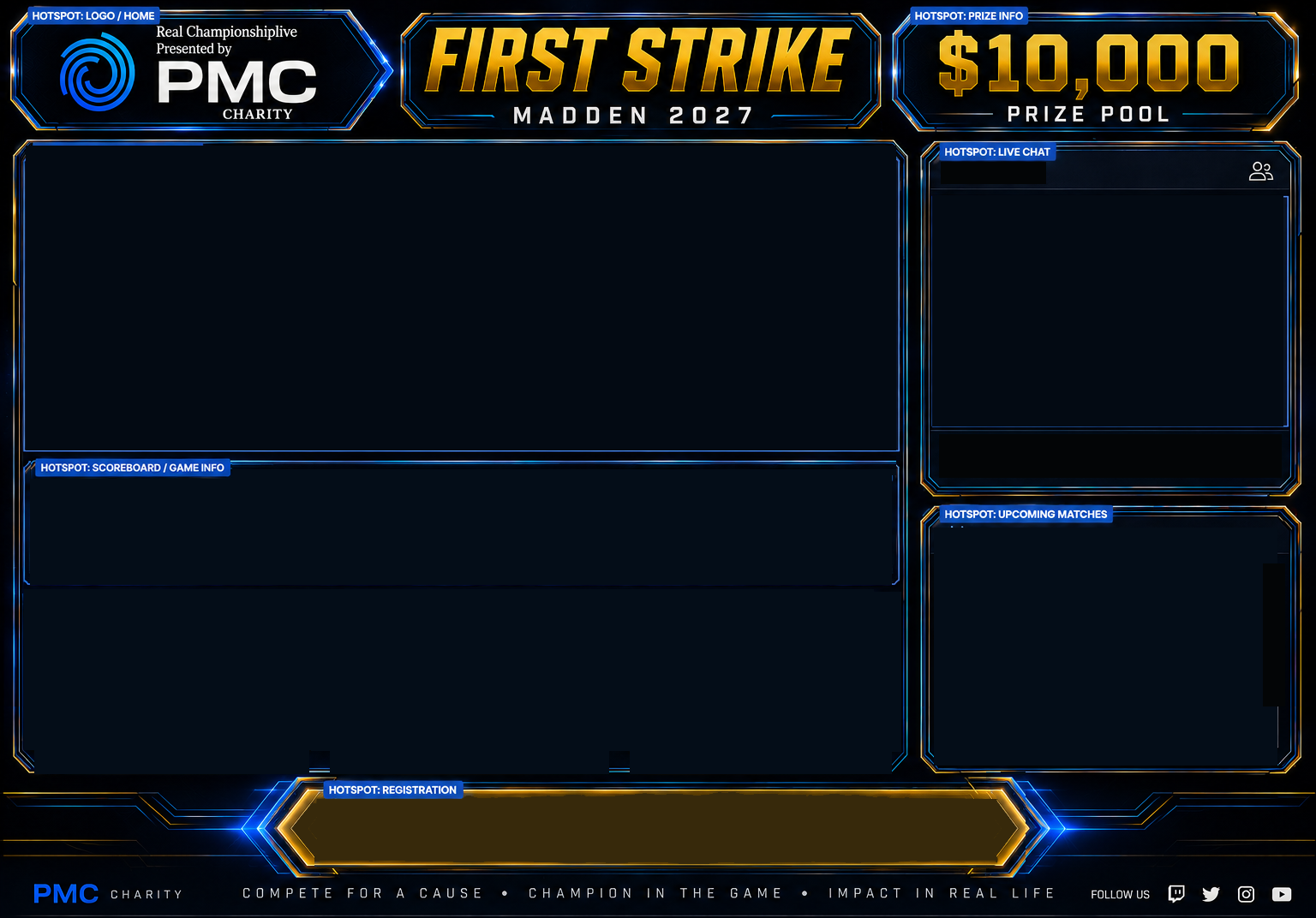 First Strike Madden 2027 Twitch content page
